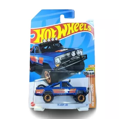 Hot Wheels 73 Jeep J10 K&N Blue #91 Mainline 2024 Case D/E (In-Stock) • $31.93