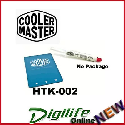 Cooler Master HTK-002 Thermal Compound High Performance Paste No Package • $11.90