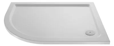 Resin Slip Resistant Shower Tray - Left Hand Offset Quadrant - 900mm X 760mm - W • £120