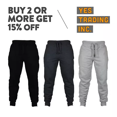 Vision Mens Casual Sweatpants Slim-fit Joggers Fleece Pants Harem Hip Hop Dance • $18.90