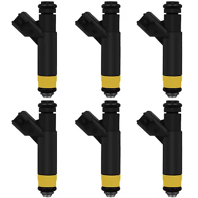 6 Fuel Injectors For 2001 2002 2003 Ford F-150 4.2L 2000-2001 Ford Mustang 3.8L • $43.49