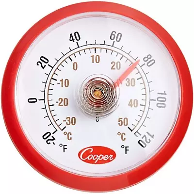 Cooper Atkins Cooler/refrigerator Thermometer Magnetic Back  Free Ship Us Only • $9.89