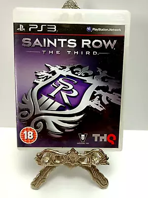 PS3 Sony PlayStation - Saints Row : The Third  3 - Pal / Action / Free Postage • $7.95