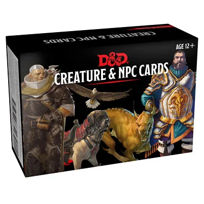 $39.95 • Buy Dungeons & Dragons Creature & NPC Cards