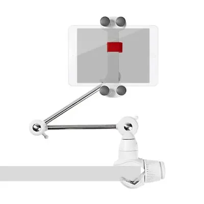 IPad Tablet Holder Music Microphone Mic Stand Clamp Mount 4-12 Inch • £33.92