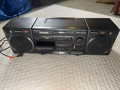 Vintage Panasonic RX-CT900 Cassette Radio XBS Portable Boombox TESTED READ! • $125