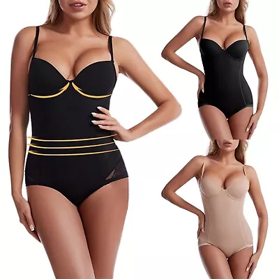 Shapewear For Women Body Shaper Zipper Open Bust Bodysuit Ultra Firm Women's • $14.23