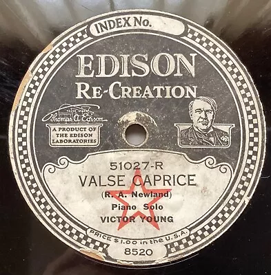 Victor Young – Edison DD  51027: NEWLAND Valse Caprice/LEYBACH Fifth Nocturne; V • $7.98