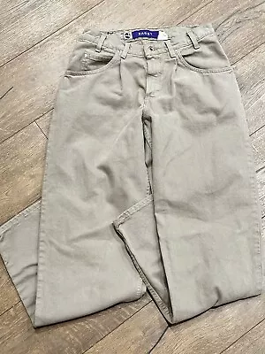 Vintage Hip Hop Levi’s SILVER TAB Purple Tag “Baggy” Khaki Jeans Sz 32x34 Skater • $65