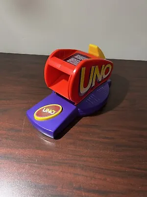 Vintage 1998 Mattel UNO Attack Card Game Automatic Shuffler Toy - TESTED • $14.99