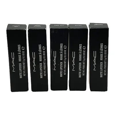 MAC Matte Lipstick Choose Your Shade 0.1 Oz / 3 G In Box Woman New • $14.58