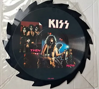KISS - Then/Now Interview Picture Disc- Sawblade Vinyl - Free P&P  • £22