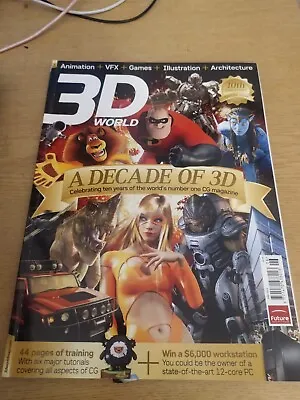 3D World Magazine #130 June 2010 A Decade Of 3D - B163 • £2.99