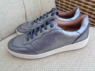 Ladies John Lewis Silver Trainers Size 6 New • £20