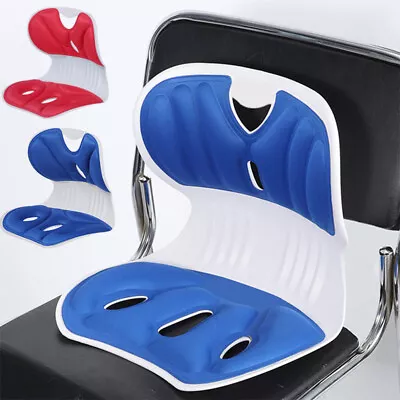 Office Cushion Waist Support Posture Cushion Memory Foam Car Chair Cushion AU • $29.99