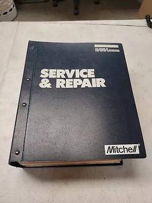 Mitchell Engine Performance Service Repair Manual Imports 1985-86 Porsche Honda • $50