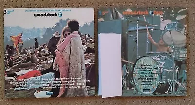 Lot Of Woodstock Woodstock II Vinyl Record Albums Classic Rock Hendrix The Who  • $9.99
