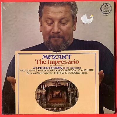 SEALED!! Mozart - The Impresario - Peter Ustinov 1977 Vinyl LP Brand NEW! QUAD! • $9.99