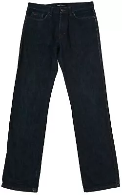 Johan By J.Lindeberg Straight Fit Jeans Men's Size 30x34 Dark Blue-Gray Denim • $33.87