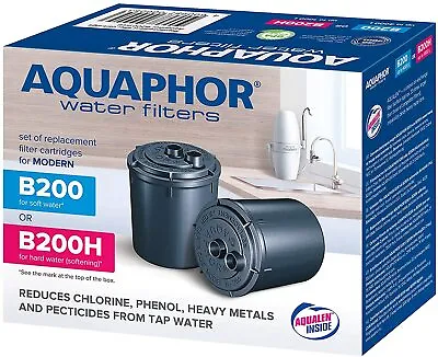 AQUAPHOR Filter B200 H (Hard Water) For The System Modern AQUALEN Technology • £21.65