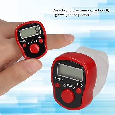 £9.78 • Buy 5Pcs Electronic Finger Counter LED Digital Tasbeeh Counters With For