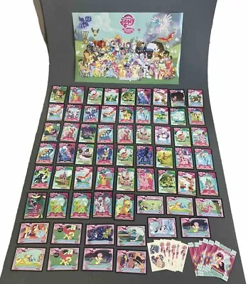 2012 My Little Pony Cards Tattoos Poster And Standees Lot VG Condition  • $20