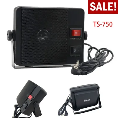 TS-750 3.5mm External Speaker Kenwood ICOM YAESU QYT CB Car Mobile Two Way Radio • $15.29