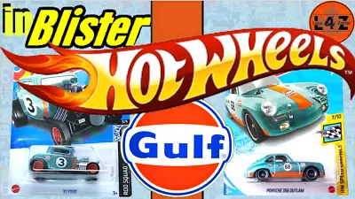 Hot Wheels GULF RACING Collection - Many Variations In Blister - C7 • $3.63