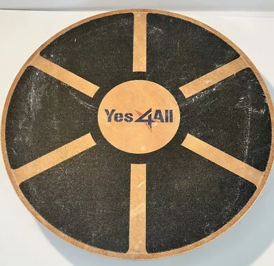 Yes 4 All Wooden Wobble Balance Board Balance Trainer For Physical Therapy • $12.97