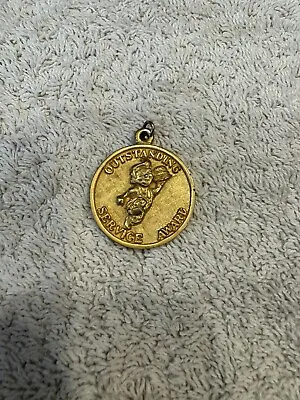 Vintage Bobs Big Boy Service Award Pendant Rare 1960s Bobs Big Boy Coin Pendant • $75