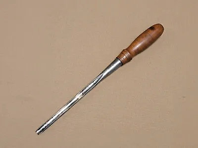 #9 Vtg P.S. & W. Co. Peck Stow & Wilcox 3/8” Gouge Wood Socket Chisel Tool • $34.99