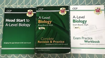 CGP A Level Biology Books • £1