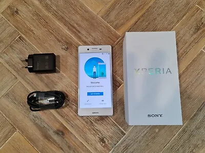 SONY XPERIA X F5121 White/silver Android Smartphone • $1
