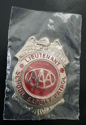 ( NEW ) Lieutenant School Safety Patrol AAA Badge (New) • $19.50