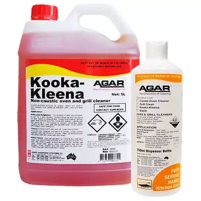 Agar Kooka-Kleena Non Caustic Oven And Grill Cleaner • $5