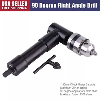 Right Angle Adapter Drill 90degree Cordless Right Angle Drill Attachment Adapter • $16.29