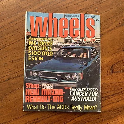 Vintage Jun 1974 'wheels Magazine' Enzo Ferrari V8 Torana Mini Mustang • $28