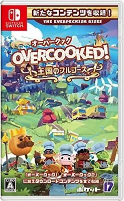 Overcooked (R) - Over Cooked Kingdom Full Course - Switch Game Soft • $127.68