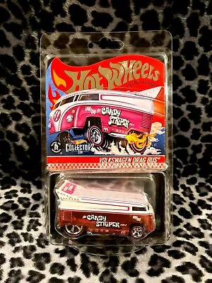 2021 Hot Wheels RLC Exclusive Candy Striper VW Drag Bus PINK VARIANT #3013/20000 • $629.95