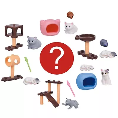 $6.99 • Buy Blind Box Bag 1/12 Miniature Dollhouse Pet Cat Bed Tower  1 Random Accessory