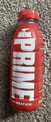 Arsenal Football Club Prime Hydration Drink - Full Bottle Limited Edition 500ml • £9.99