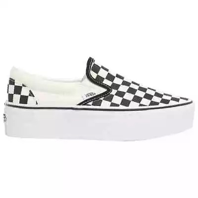 Vans Classic Slip-on Checkerboard Stackform Women's Size • $59.99