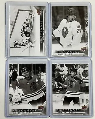 2022-23 Upper Deck Series 1 & 2 UD Canvas Black & White - Complete Your Set! • $7