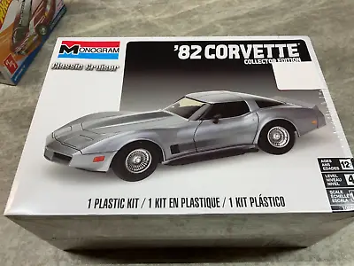 Monogram 1/24 Scale 1982 Corvette Collector Edition Model Car Kit • $17.95