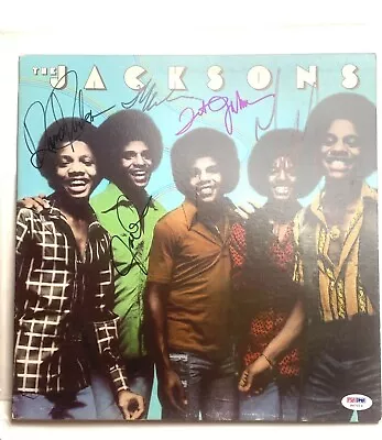 Michael Jackson SIGNED  And All 4 Brothers { COPY ON CARD STOCK PAPER } • £13.50