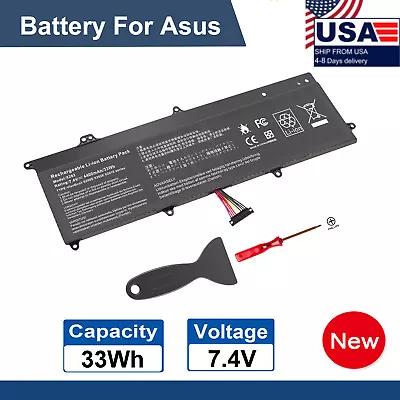 Battery For ASUS VivoBook X202 X202E S200 S200E X201 X201E C21-X202 7.4V 33Wh • $15.59