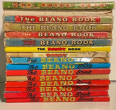 Vintage Beano And Dandy Annuals - Hardback • £2