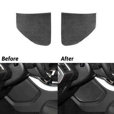 2Pcs Carbon Fiber Side Console Panel Trim For Land Range Rover Sport 2014-2017 • $51.14