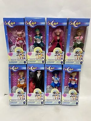 9  Different IRWIN TOYS Vintage 2000 Sailor Moon 6 Dolls Sealed Box • $399