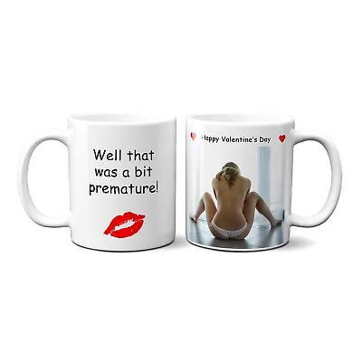 $23.95 • Buy Funny Love Mug Valentine's Day Gift For Him Or Her Premature